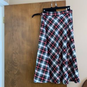 Alex Marie plaid skirt size 10